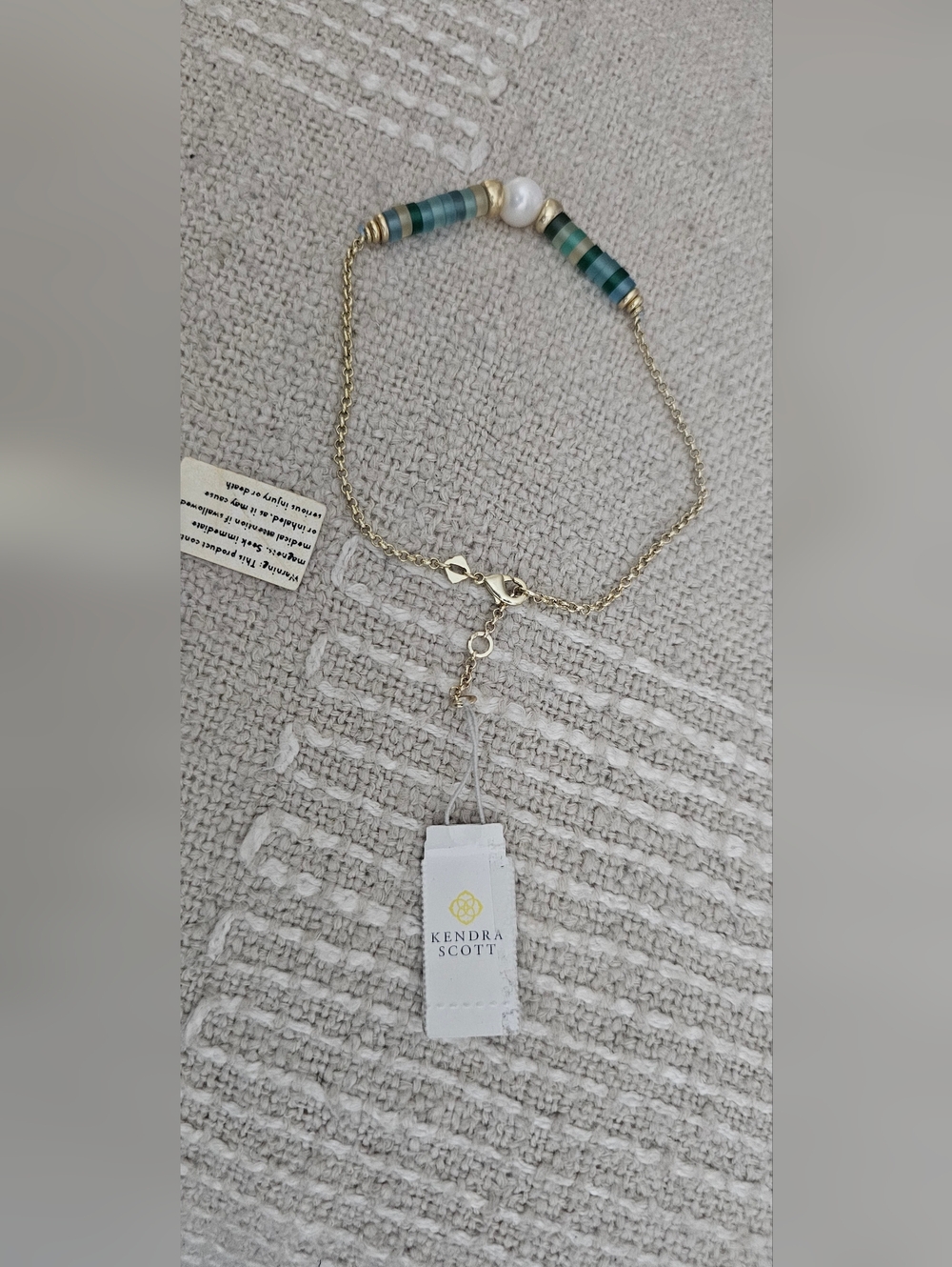 Kendra Scott Lila Strand Beaded Ankle Bracelet